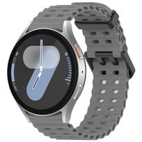 Apyrankė Samsung Galaxy Watch 7/6/5 Pro/4 classic 40mm 44mm Sportinė silikoninė be tarpų riešo correa apyrankė Galaxy Watch 7 dirželiai Galaxy Watch FE 40mm geltona