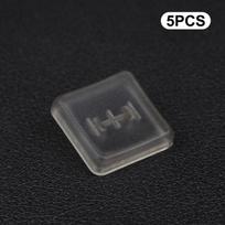 2/5Pcs Chocfox CFX Low Profile PBT Keycaps For Kailh Choc V1 Mechanical Keyboard Keycap Blind Key 1/1.25/1.5/1.75/2/2.25u Keycap gray
