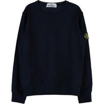 Stone Island Sweatshirt With Logo Crew Neck Long Sleeve Kids tops Navy-Blue 781661340-V0020 8 black