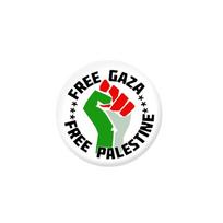 Palestinos vėliavos emblemos ženklelis, karšto pardavimo geležis, pasienio... Style G