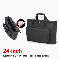 24/25/27/32 Inch Monitor Carrying Bag With Cushioning Foam Shockproof Full Protection Traveling Portable Computer Screen Case gray