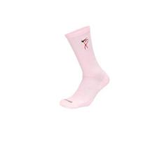 Nike Crew Socks Unisex 1 Pack Foam Pink/University Red/Black HJ9381-663 26-28 white