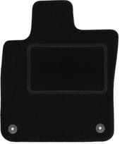 Driver Floor Mat For: Volvo S60 Ii Wagon, Sedan (2018-) juoda