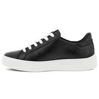 Ecco Leather Thick Sole Fashion Sneakers Women sneakers Black 29114301001 38 black