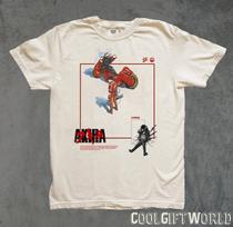 Vintage Akira Anime Mens Kids T Shirt, Manga Neo Tokyo Cyberpunk Graphic Tee, Anime Movie Lover Gift 100 white