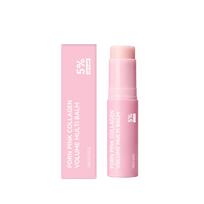 Pink Collagen Moisturizing Stick - Gentle Formula for Hydrating and Smoothing Facial Skin. white