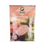 Masoor Dal (Raudonosios lęšiai) (500 g), Raudonosios lęšės skaldytos, ekologiška gerovė beige