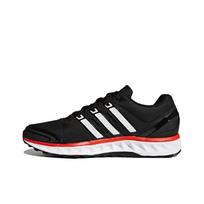 Adidas Falcon Elite 3 Classic Logo Mesh Synthetic Leather Non-Slip Low-Top Running Shoes Unisex Sneakers Black White Red CP9642 36⅔ black