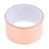 Guitar Copper Foil Tape Double Sided Conductive Copper Tape Adhesive Shielding Tape for Guiter Bass Phone Computer 1 white