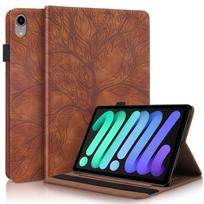 Coque for IPad Mini 7 Case 8.3  Embossed Tree PU Leather Flip Cover for Funda IPad Mini 2024 Mini 7th 6th Generation Case Cover For iPad Mini 6 juoda