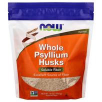 Now Foods Whole Psyllium Husk, 454g (16 oz) 454g - 1 ea orange