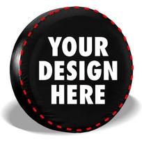 Custom Spare Tire Cover Customized Personalise Text Image Tire Cover Protectors Weatherproof Dust-Proof for 14 15 16 17 Inch 14inch