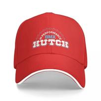 Hutch HiPerforUnisexce BMX Red White Blue Black Tim Judge Cap Casual Baseball Caps Adjustable Hat Summer Unisex Baseball Hats One Size blue