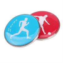Double Sides Referee Toss Coin Selected Edges Soccer Flip Coin Football Pick Edge  Table Tennis Double Side