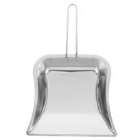 Stainless Steel Dustpan Cleaning Shovel for Fireplace Pans Handheld Broom Garbage Compact Kitchen Cleaning Office Pans sidabras
