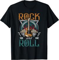 Vintažiniai Retro 80-ųjų Roko ir Rolo Muzika Gitara Sparnai Marškinėliai Grafiniai Marškinėliai Vyriški Drabužiai Vintažiniai Marškinėliai Camisetas M gray