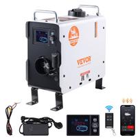 VEVOR 2KW Dyzelinis šildytuvas, 12V/24V Viskas viename Dyzelinis oro šildytuvas, su Bluetooth APP valdymu, Nuotolinio valdymo pultu ir Ekrano ekranu, CO signalizacija