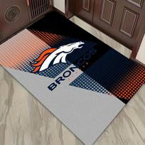 Denver Broncos Carpet Rug for Living Room Bedroom Home Sofa Decoration,Kids play Non-slip Floor Mat 60x90cm( 23x35in ) black