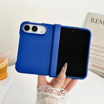 iPhone Ultra 18Ultra Fold vientos spalvos odos pojūčio dėklas su vyrio apsauga, atsparus smūgiams, sulankstomas, atsparus dėvėjimuisi telefono dėklas iPhone Ultra juoda