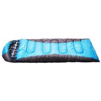 Camping  Sleeping  Bag Lightweight Outdoor Travel Dirt-proof Moisture-proof 1.8kg Envelope Styel mėlyna