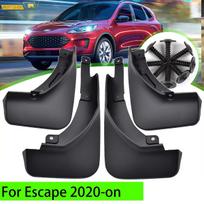 4pcs Rally Mudflaps For Ford Escape mk4 Kuga mk3   Mud Flaps Splash Guards Mudguards Mud Flap Front Rear Fender flares black