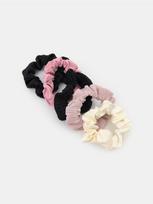 Sinsay - Scrunchie plaukų gumytės 5 pack - multicolor