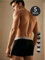 Sinsay - Glaudės Long – 5 vnt. komplektas - juoda