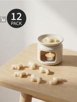 Sinsay - Takso formos kvapusis vaškas Almond milk & Chocolate 12 pack - kreminė