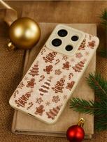 Sinsay - Kalėdinis dėklas Samsung S24, S24 Ultra, Redmi Note 13, 13 Pro - multicolor