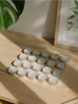 Sinsay - Bejėgės arbatos žvakės 24 pack - balta