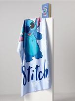 Sinsay - Greitai džiūstantis rankšluostis Lilo & Stitch - blyškiai mėlyna