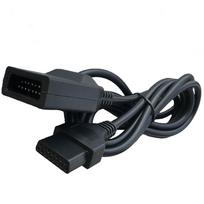 Žaidimų pultelio prailginimo laidas 1,8 m prailginimo laidas SNK NEO GEO CD FC žaidimų valdikliui 15 kontaktų prailgintuvas Juodas black