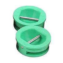 2Pcs Surfboard Leash Leg Rope Plug for Longboards Shortboard Surfing Leash Plug Surfboard Cup Plug Board Foot Rope Cup žalia