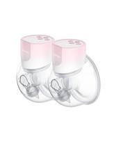 Momcozy S12 Pro dvigubas nešiojamas belaidis pientraukis Rožinis/Pink