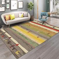 Turkiško stiliaus kilimas Plotinis kilimas Etninis kilimas Antikvarinis kilimas Bohemiškas kilimas Neslystantis kilimas Boho Plaunamas grindų kilimėlis svetainei 40x60cm beige