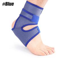 1/2Pcs Ankle Support Brace with Silicone Heel Pad, Adjustable Compression Sleeve Strap Wrap, Sprain, Arthritis black