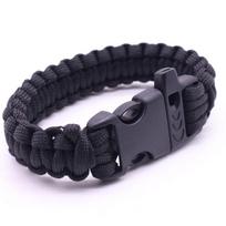 Emergency Rescue Bracelet Paracord Survival Bracelet Tactical Climbing Rope Outdoor Parachute Cord Accessories juoda