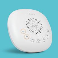 White Noise Sound Machine with 24 Soothing Sounds Sleep Aid for Babies Kids Adults  Rechargeable Night Light Newborn Gifts balta