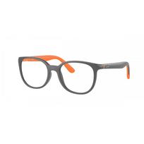Ray Ban Kids Ry1631 3963 Kids Eyeglasses Dark Grey on Orange/47-16-130 gray