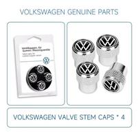 4pcs Car Wheel Tire Valve Caps Stem Auto Styling For Volkswagen VW R-line GTI UPi Golf 7 Golf 8 Passat Jetta Touran CADDY Bp3