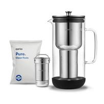 Smaller Glass Jug Aarke 2.36 Liters With Filter.