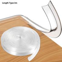 Transparent strips table edging strips door frame anti collision strips 10mm 3m