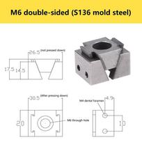 Adjustable Clamp Block Ok Fixture Tool Cnc Pneumatic Clamping Top Milling Machine For Frequent Workpiece Changes & Precise M10