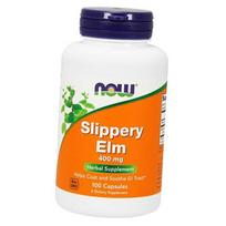 Slippery Elm žievė, Slippery Elm 400, Now Foods 100 kaps. (71128020) 100vcaps
