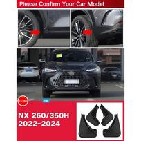 Automobilio sparno purvasaugiai Lexus NX NX260 NX350h 2022 2023 2024 Purvo apsaugos Purvasaugiai Priekiniai Galiniai Purvasaugiai Automobilių Aksesuarai NX260 NX350h gray