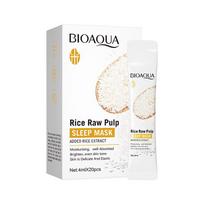 BIOAQUA Hydrating Rice Pulp Sleeping Mask - Moisturizing Jelly Smear-on Mask white