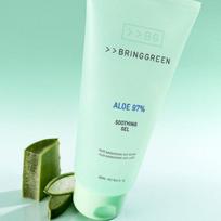 BRING GREEN Aloe 97% /Pink Aloe 96% Soothing Gel 300ml Aloe 97% white