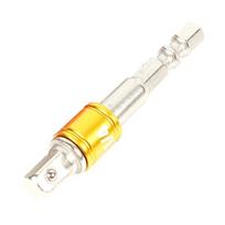 1/4in 3/8in 1/2in Socket Adapter Impact Driver Bits Hex Shank Drill Bit Drill Extension Bit Socket to Drill Adapter raudona