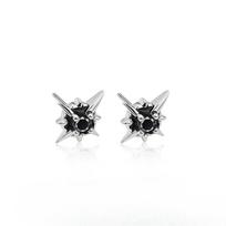 Arctic Star Men's Earrings - High-end, Niche, Edgy and Cool Ear Accessories and Earrings Earrings black