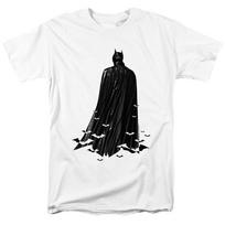 The Batman  Bat Cape  T-Shirt - to 5X M black
